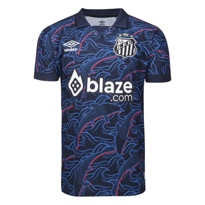 Camisa Santos Third 23/24 - Azul